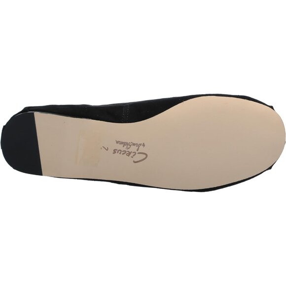 Circus NY by Sam Edelman Women's Black SuedeLeather Cross Strap Zuri Ballet Flat - Picture 4 of 7